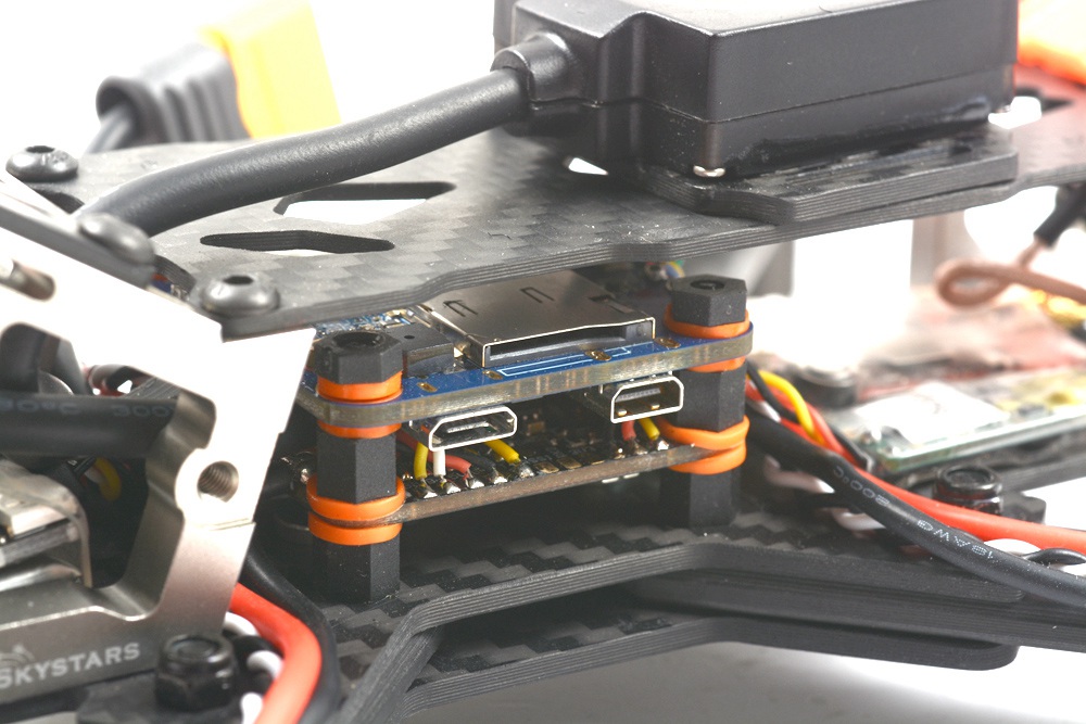 Skystars G730L HD GPS 6S 7Inch FPV Racing Drone with F4 50A Blheli_32 RGB Mini M8N BNF-Frsky R9mm Receiver
