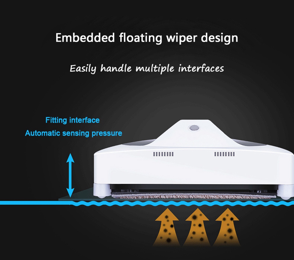 WS - 960 Smart Robot Vacuum Window Cleaner Smart Cleaning - Silver