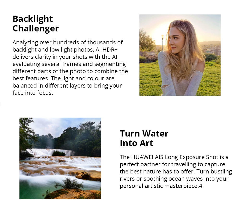 HUAWEI P30 Pro 6.47 Inch 4G LTE Smartphone Kirin 980 8GB 512GB 40.0MP+20.0MP+8.0MP+TOF Quad Rear Cameras Android 9.0 NFC In-display Fingerprint Wireless Charge - Pearl White