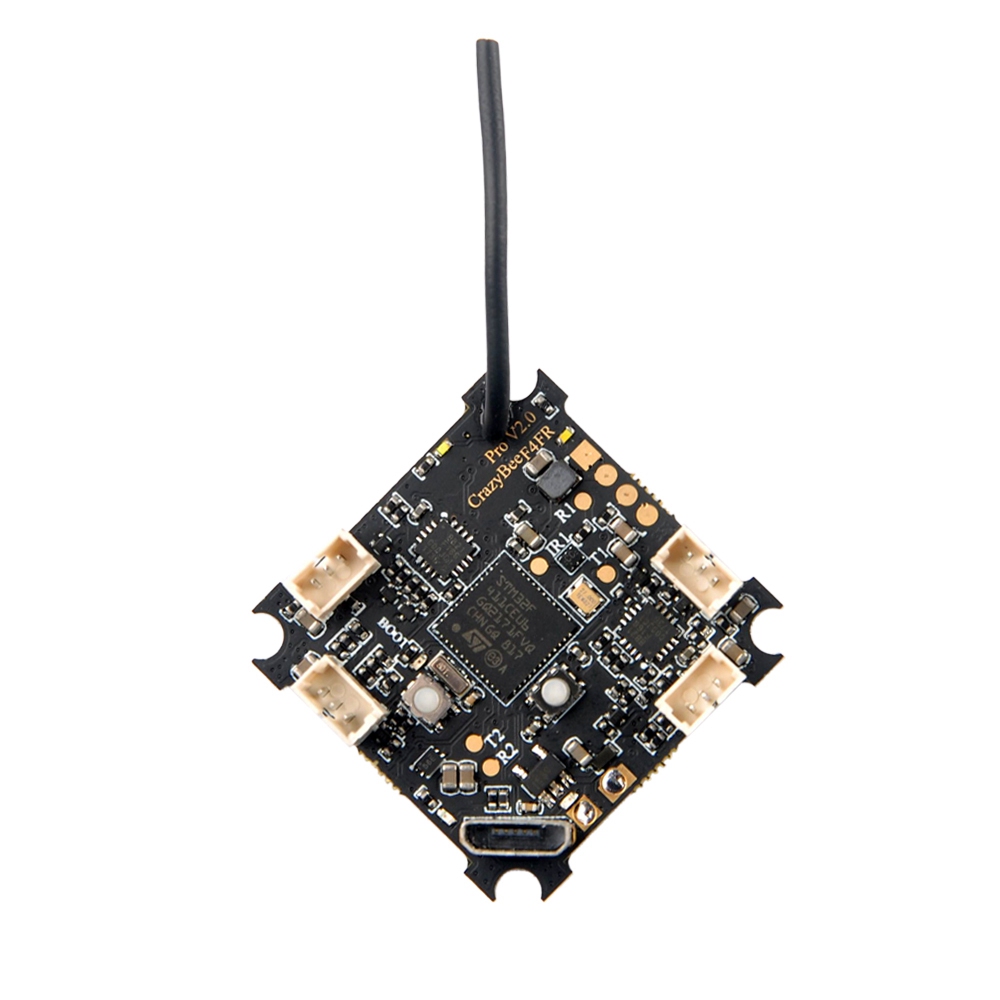 Happymodel Crazybee F4 Pro V2.0 1-3S Flight Controller for Mobula7 HD Whoop FPV Racing Drone - Without Receiver