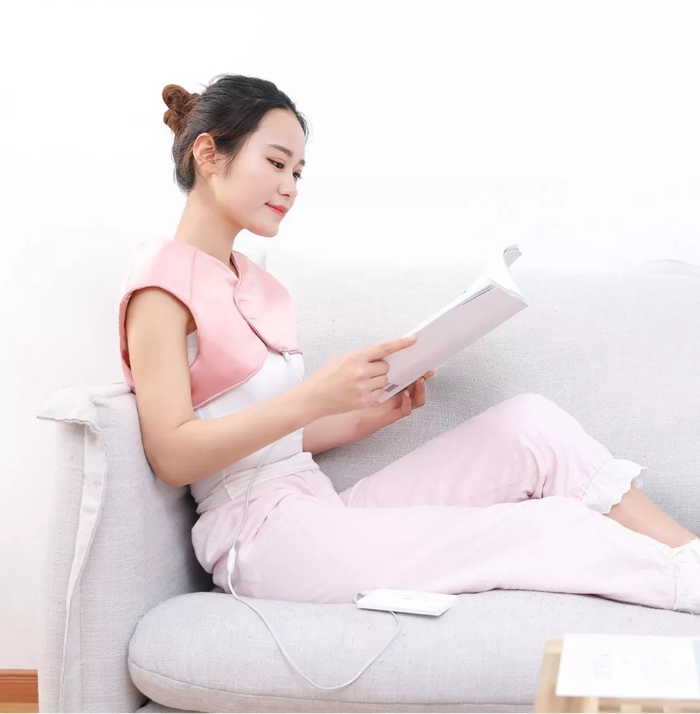 Xiaomi PMA T10 Graphene Heating Neck Shoulder Shawl USB Rechargeable Size M - Grey