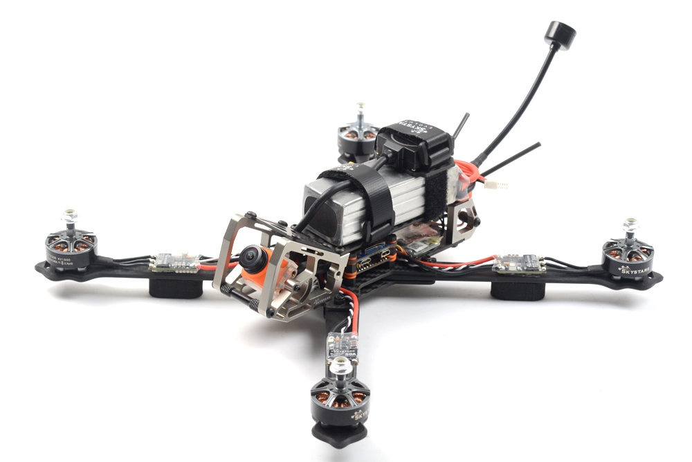 Skystars G730L HD GPS 6S 7Inch FPV Racing Drone with F4 50A Blheli_32 RGB Mini M8N BNF-Frsky R9mm Receiver