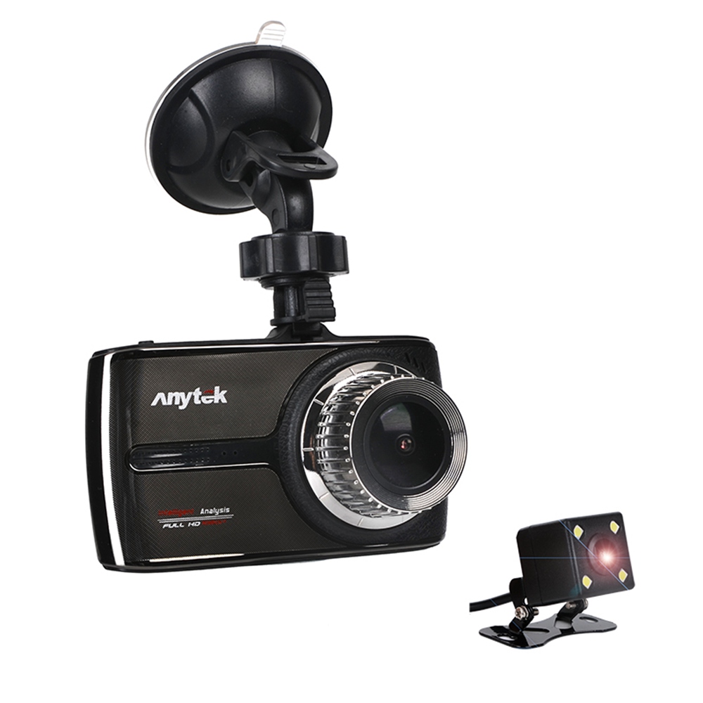 Anytek G66 Novatek 1080P Touch Screen Dual Lens Car DVR