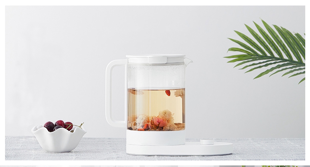 Xiaomi Mijia Multi-functional Electric Kettle 24 Cooking Modes APP Control OLED Screen 24 Hours Pre-set - White