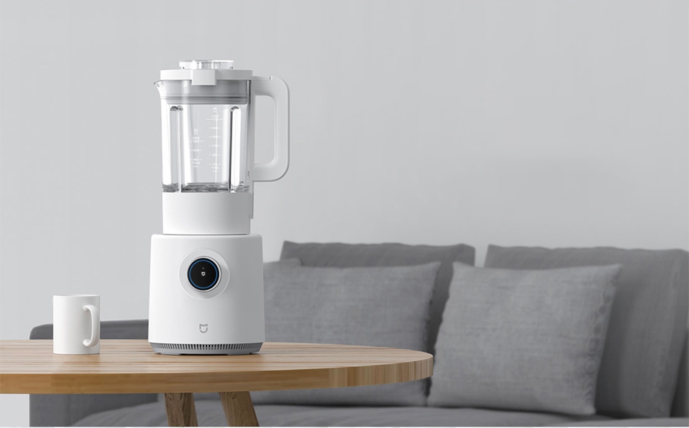 Xiaomi Mijia 8-speed Blender 1000W Motor 24 Hours Pre-set OLED Rotate Screen - White