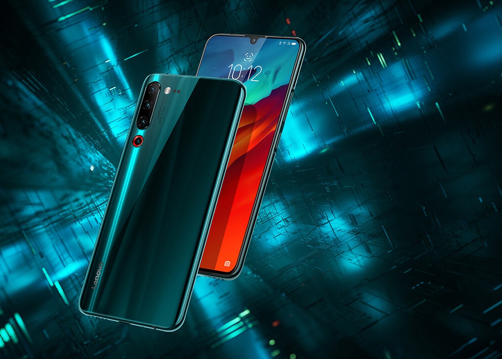 Lenovo Z6 Pro 6.39 Inch 4G LTE Smartphone Snapdragon 855 6GB 128GB 48.0MP+16.0MP+8.0MP+2.0MP Quad Rear Cameras ZUI 11 In-display Fingerprint - Blue