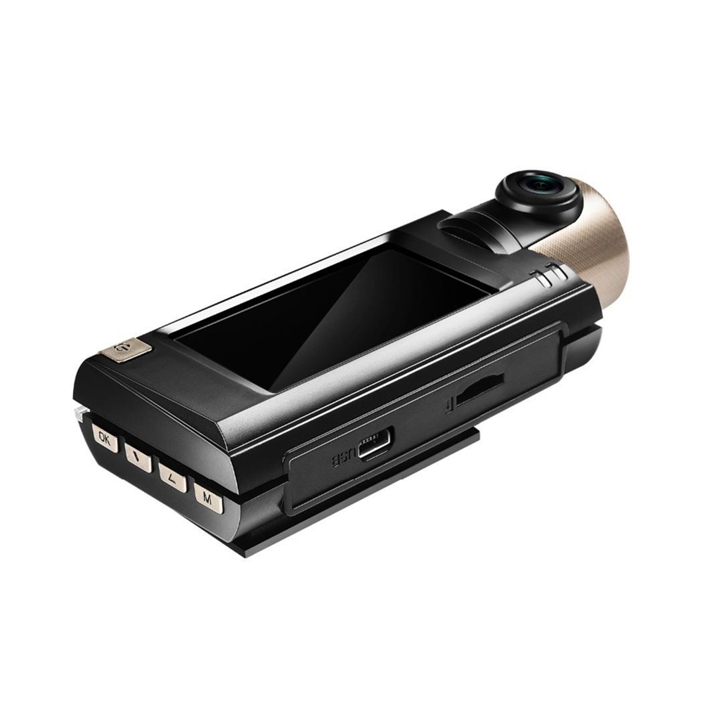 Anytek G100 Super Night Vision 160 Degree Wide Angle Car DVR Tachograph - Black