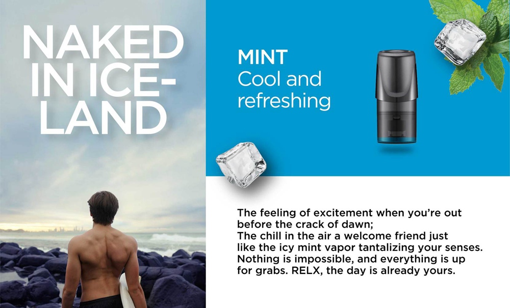 3PCS Original RELX Replacement E-liquid for RELX E-Cigarette - Classic Tobacco