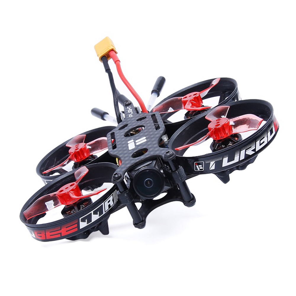 Iflight TurboBee 77R 77mm 2-4S Whoop FPV Racing Drone SucceX Micro F4 12A Caddx Turbo EOS 2 BNF - DSMX/DSM2 Receiver
