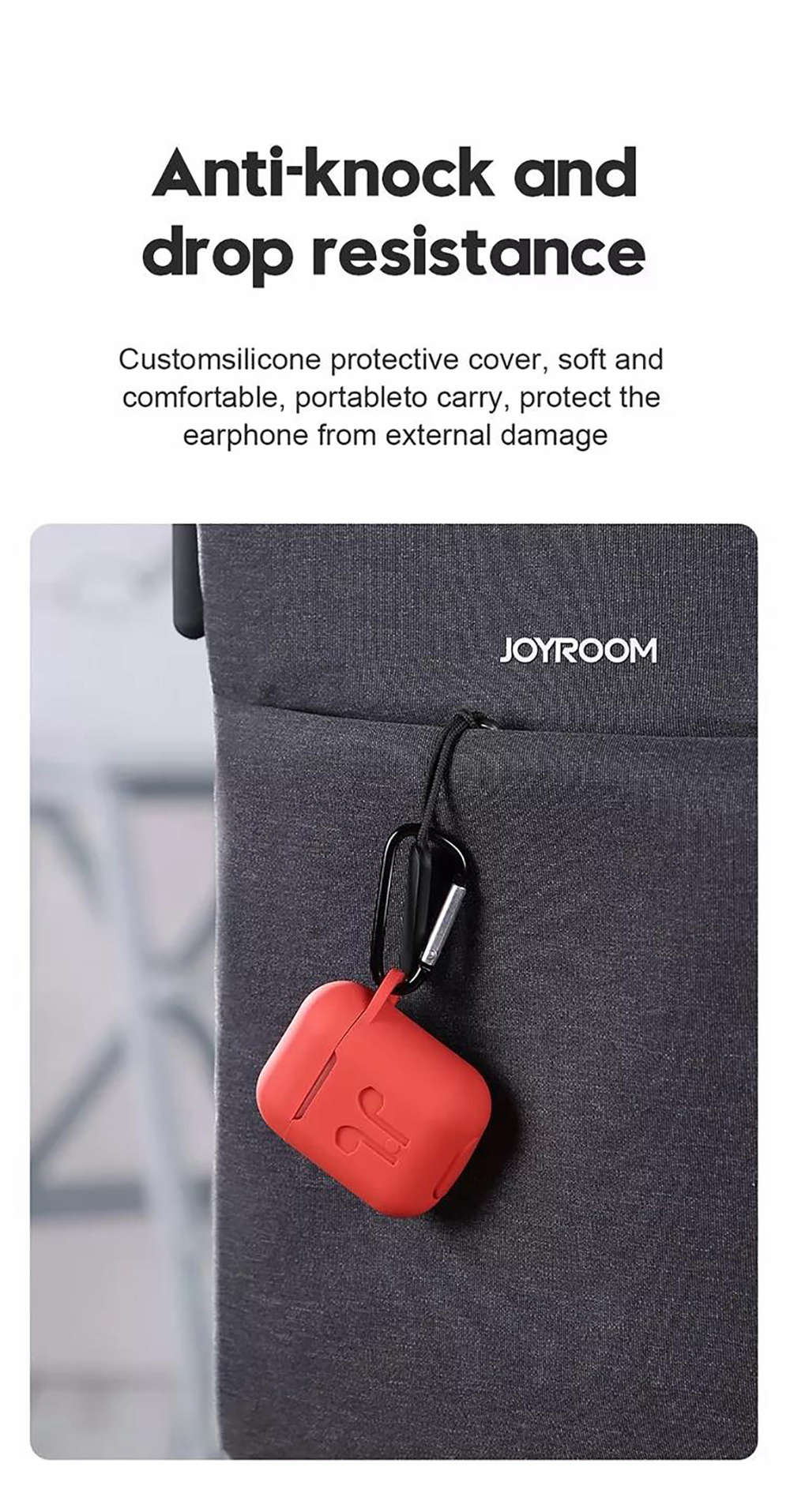 Joyroom JRT03S TWS Bluetooth 5.0 Earbuds Noise Reduction - White