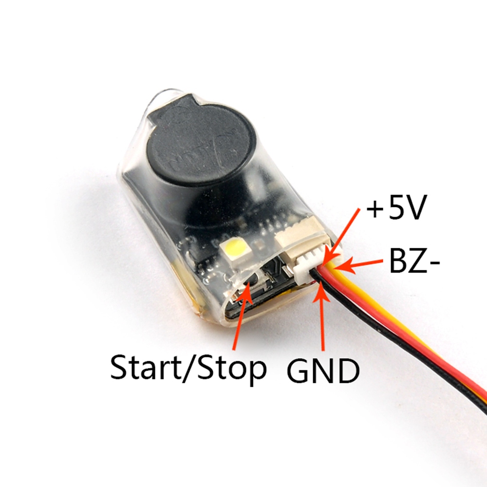 Happymodel DT-B90 90dB Tracker Finder Buzzer Alarm With LED for FPV Racing Drone