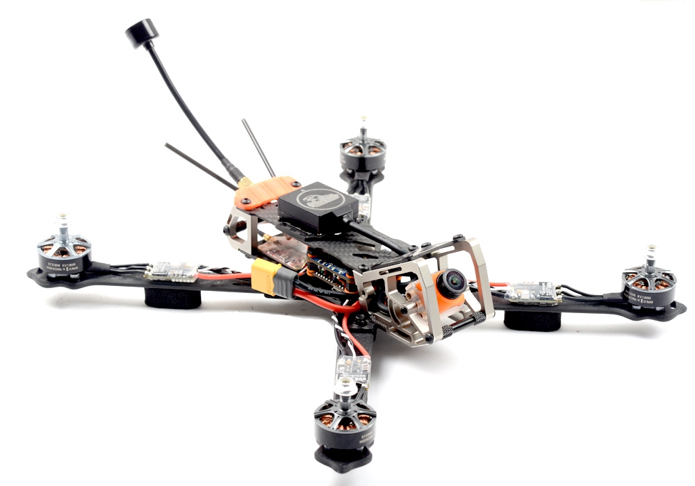Skystars G730L HD GPS 6S 7Inch FPV Racing Drone with F4 50A Blheli_32 RGB Mini M8N BNF-Frsky R9mm Receiver