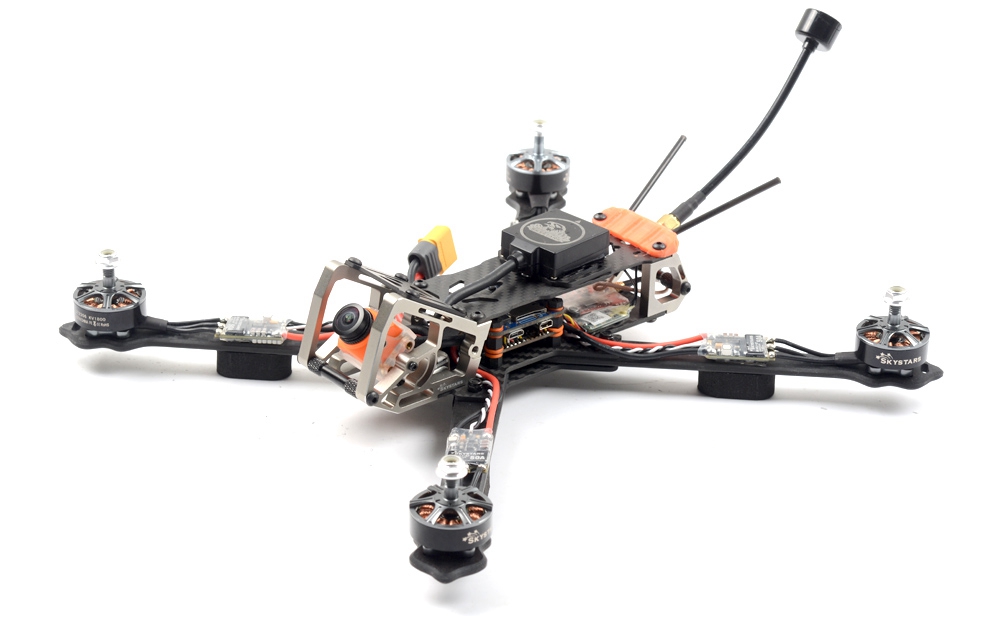 Skystars G730L HD GPS 6S 7Inch FPV Racing Drone with F4 50A Blheli_32 RGB Mini M8N BNF-Frsky R9mm Receiver