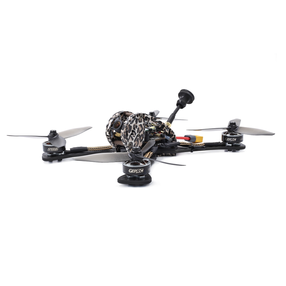 GEPRC GEP-LSX5 230mm 5 inches FPV Racing Drone With SPAN F4 40A BLHeli_S ESC 48CH 600mW VTX Caddx Ratel Cam BNF - Frsky XM+