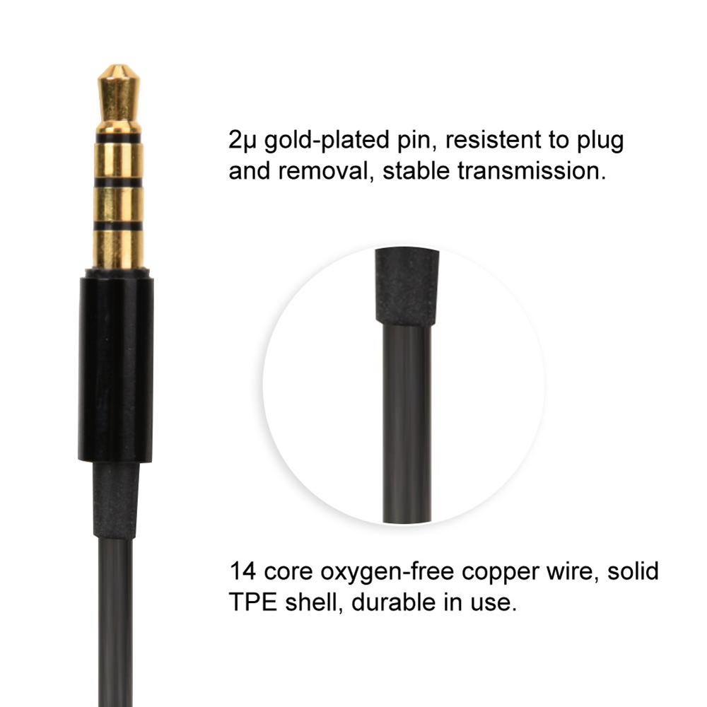 X62 In-ear Dual-unit Driver Earphones - Black