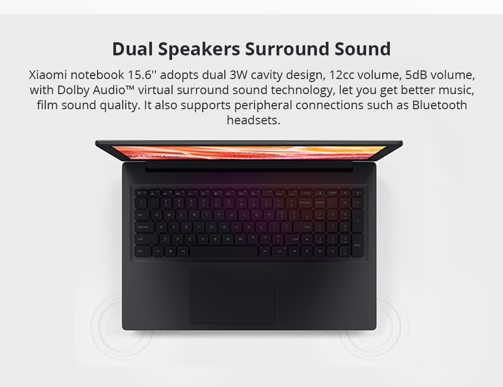 Xiaomi Mi Notebook Pro Intel Core i5-8250U Quad Core 15.6" 1920*1080 8GB DDR4 256GB SSD NVIDIA GeForce MX110 2019 New Version - Dark Grey