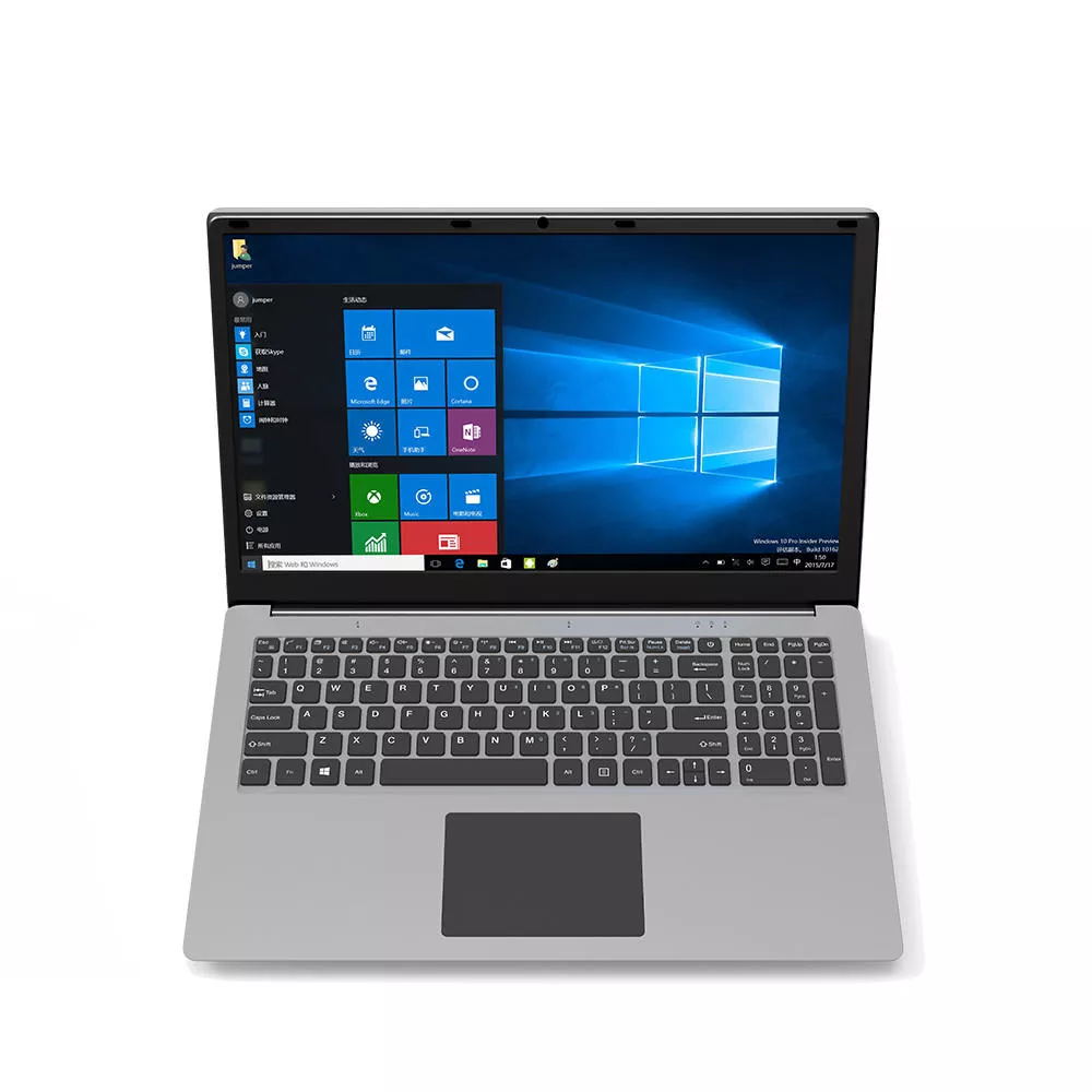 YEPO 737A6 Laptop Intel Apollo Lake J3455 Quad Core 15.6" IPS Screen 1920*1080 Windows 10 6GB RAM 256GB SSD - Silver