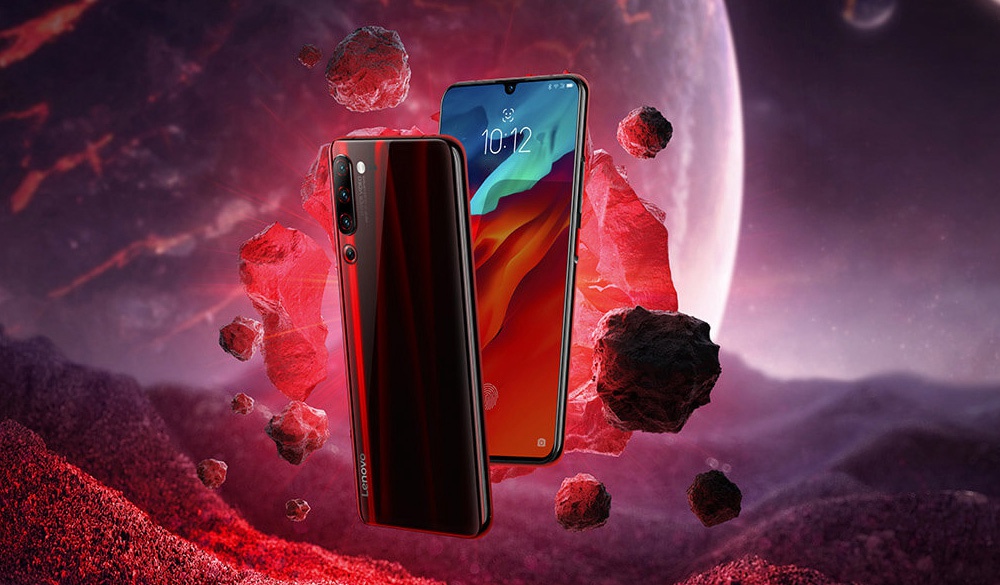 Lenovo Z6 Pro 6.39 Inch 4G LTE Smartphone Snapdragon 855 6GB 128GB 48.0MP+16.0MP+8.0MP+2.0MP Quad Rear Cameras ZUI 11 In-display Fingerprint - Blue