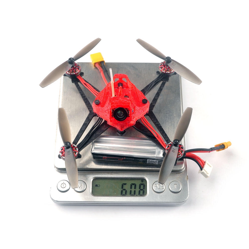 Happymodel Sailfly-X 105mm 2-3S Freestyle Micro FPV Racing Drone With Crazybee F4 PRO 700TVL Cam BNF - DSM2/DSMX Receive