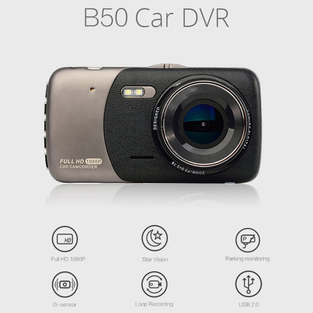 Anytek B50 1080P Car DVR Night Vision 140 Degree Wide Angle Video Recorder