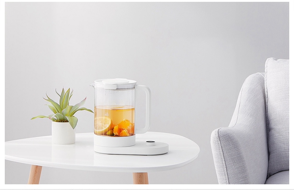 Xiaomi Mijia Multi-functional Electric Kettle 24 Cooking Modes APP Control OLED Screen 24 Hours Pre-set - White