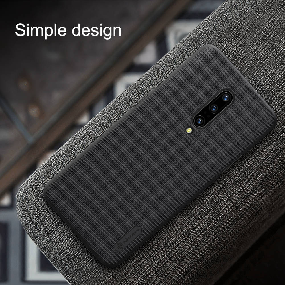 NILLKIN Hard Phone Case For Oneplus 7 Pro Protective Back Cover - White
