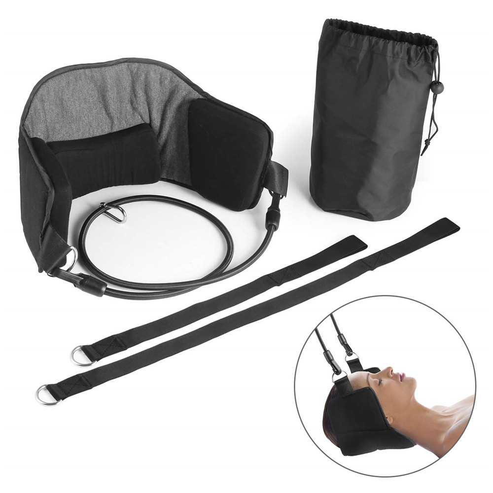 Neck Hammock Relaxation Supporter for Muscles Pain Relief Relax - Black