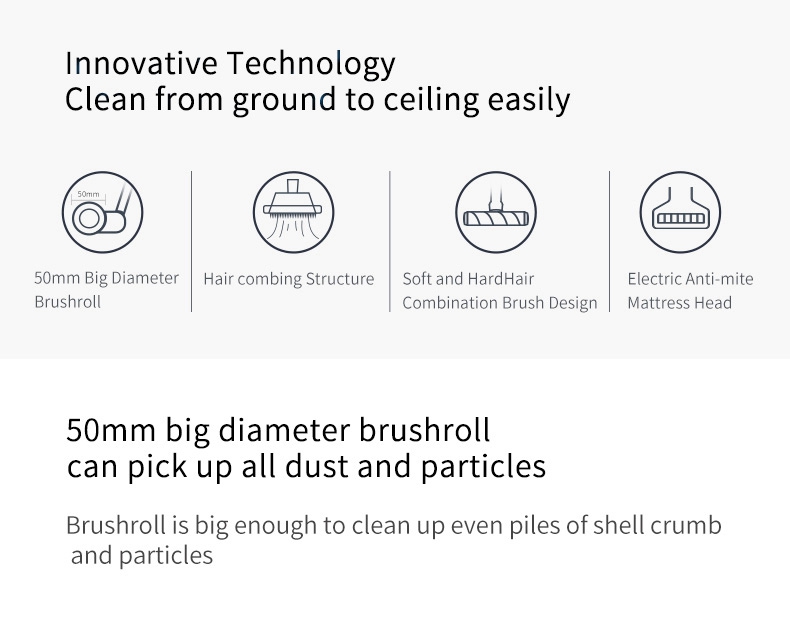 Xiaomi JIMMY JV83 Handheld Wireless Vacuum Cleaner 135AW Suction 60 Min Run Time Anti-winding Hair - Blue