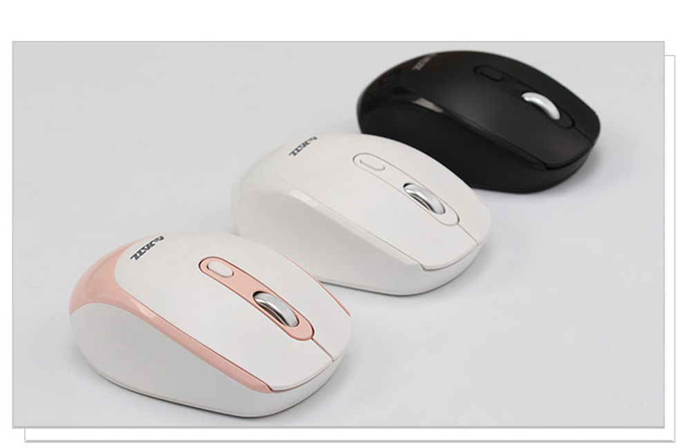 Ajazz 120I 1600DPI Adjustable 2.4G Wireless Mouse Office Gamer Ergonomics - Black