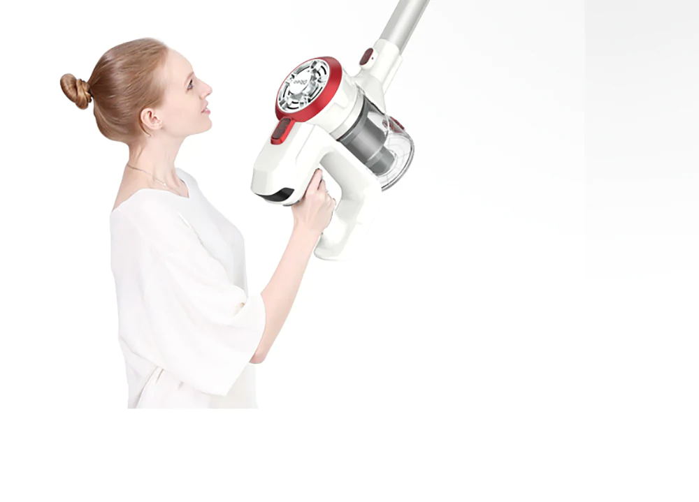 Dibea V008 Pro Cordless Stick Vacuum Cleaner 17000 Pa Suction Two Cleaning Modes 2-in-1 Handheld Car Vacuum - White EU Plug