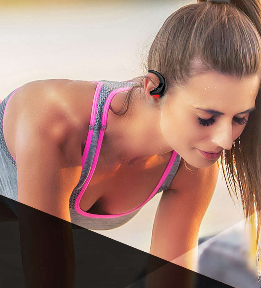 Y16 Wireless In-Ear Earbuds Bluetooth Noise Cancelling 150mAh Battery with Mic-Black