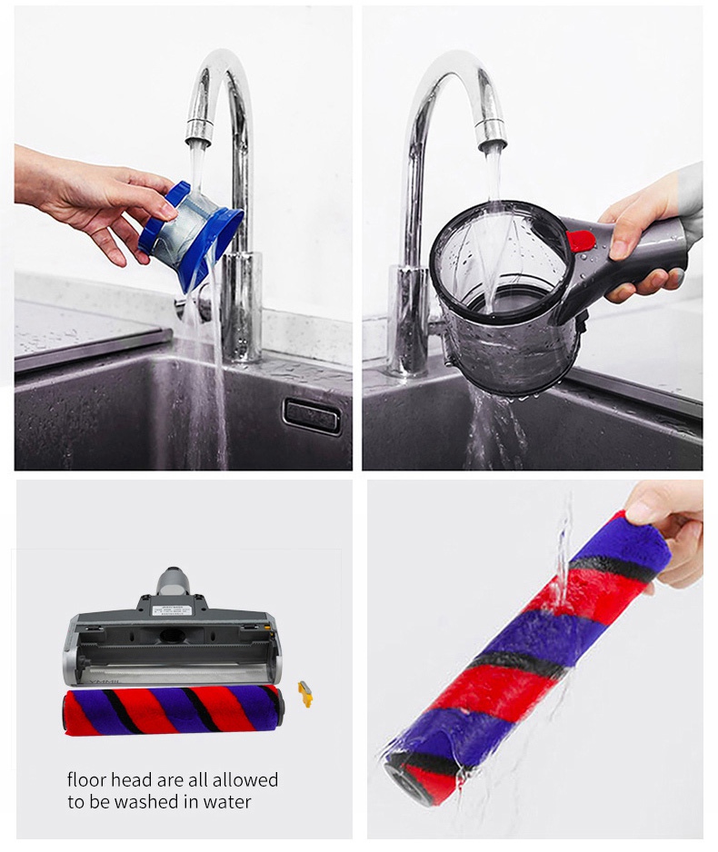 Xiaomi JIMMY JV83 Handheld Wireless Vacuum Cleaner 135AW Suction 60 Min Run Time Anti-winding Hair - Blue