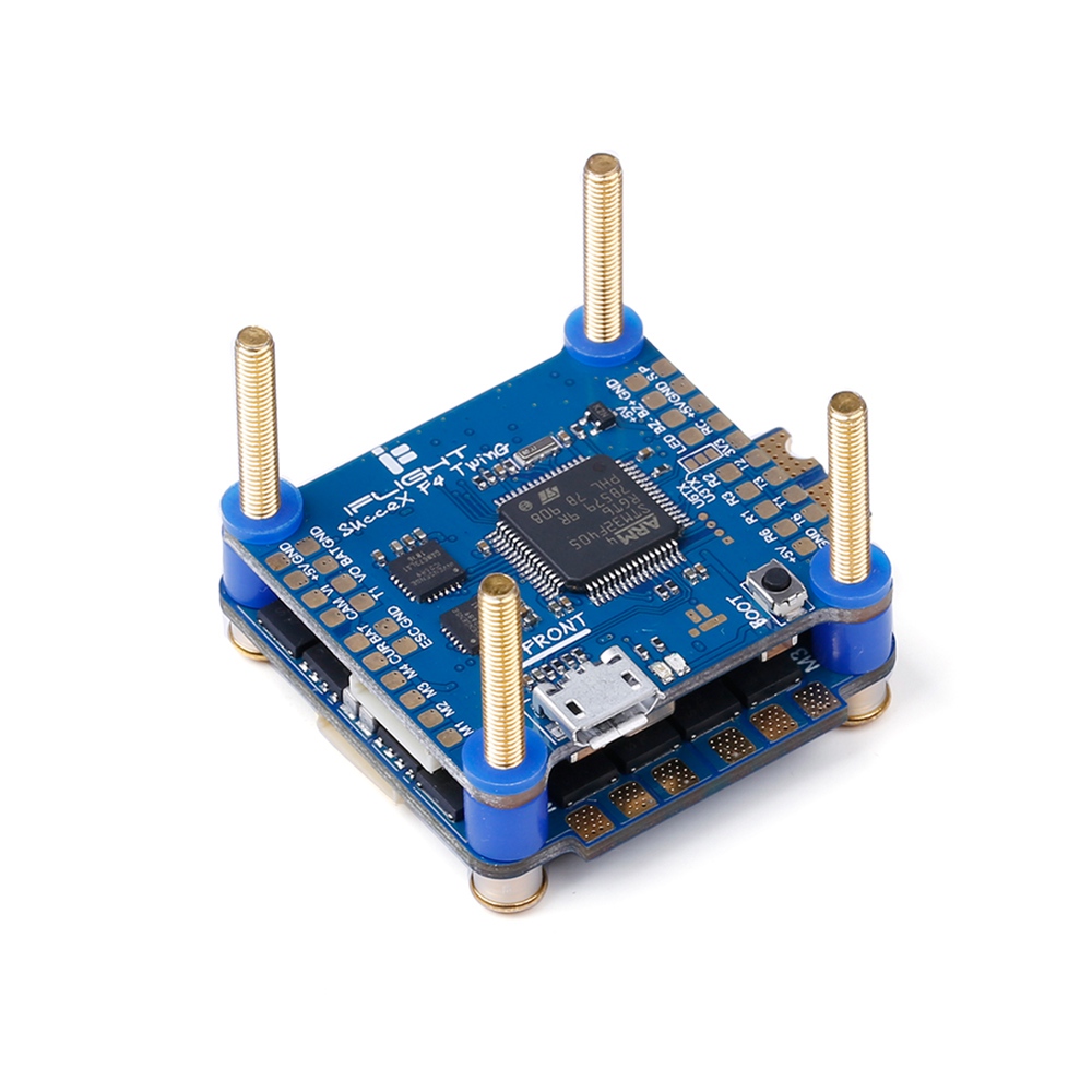 Iflight SucceX F4 TwinG Flytower Betaflight Dual Gyro FC SucceX 50A 2-6S BLHeli_32 ESC For FPV Racing Drone