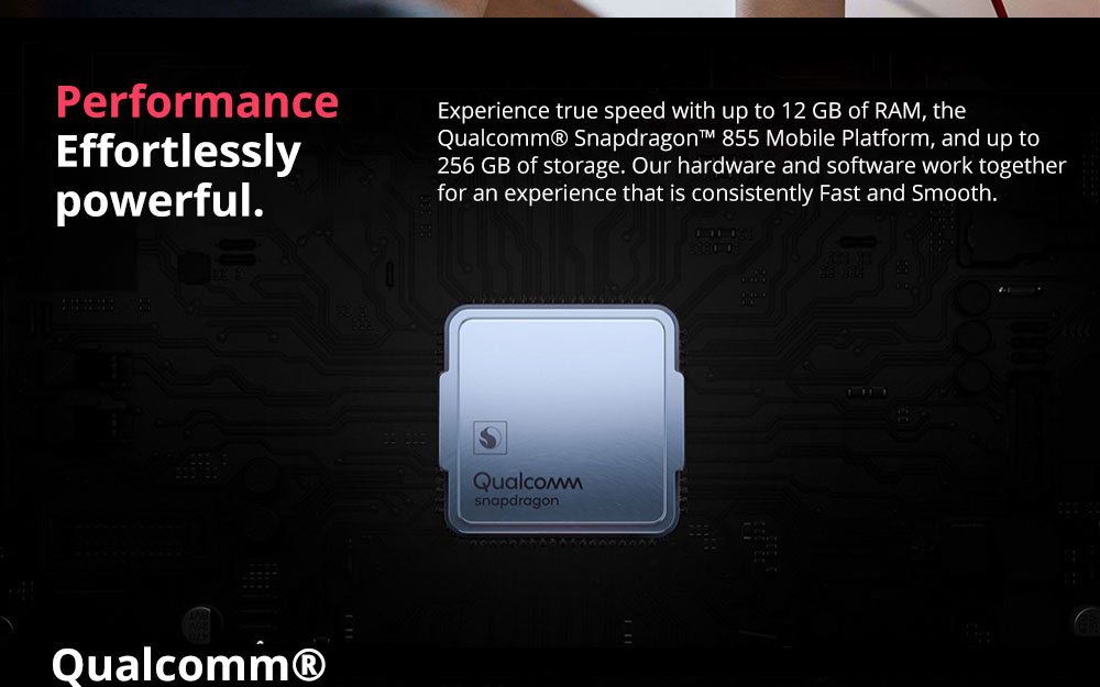 OnePlus 7 Pro Pop-up Camera 6.67 Inch 4G LTE Smartphone Snapdragon 855 8GB 256GB 48.0MP + 8.0MP + 16.0MP Triple Rear Cameras Android 9 In-display Fingerprint NFC Fast Charge Global ROM - Mirror Grey