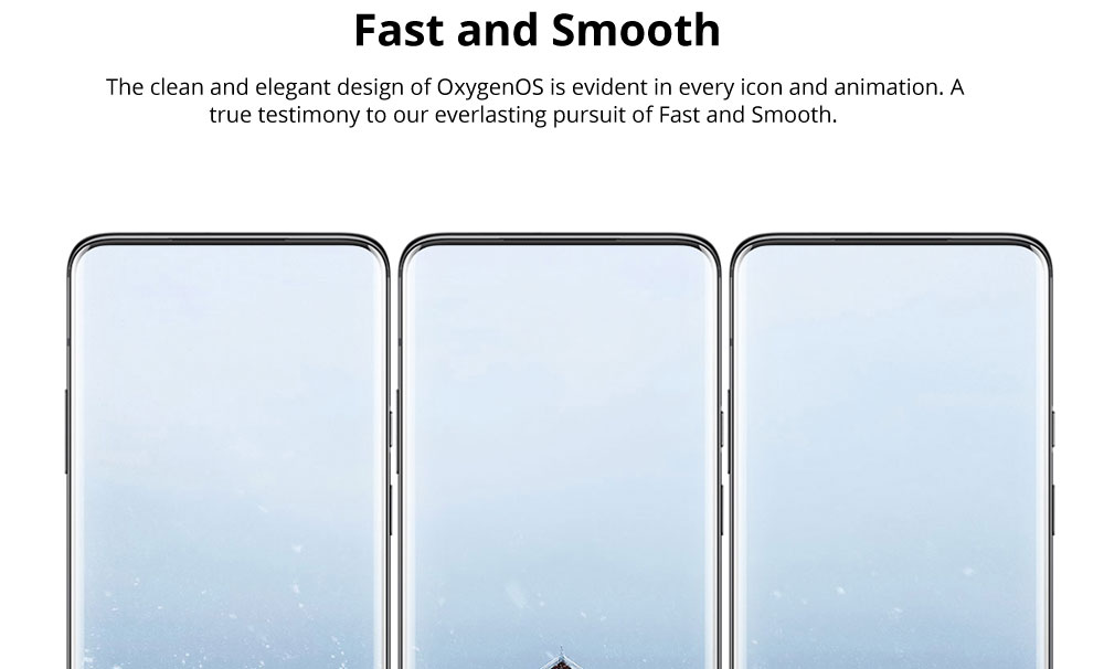 OnePlus 7 Pro Pop-up Camera 6.67 Inch 4G LTE Smartphone Snapdragon 855 8GB 256GB 48.0MP + 8.0MP + 16.0MP Triple Rear Cameras Android 9 In-display Fingerprint NFC Fast Charge Global ROM - Mirror Grey