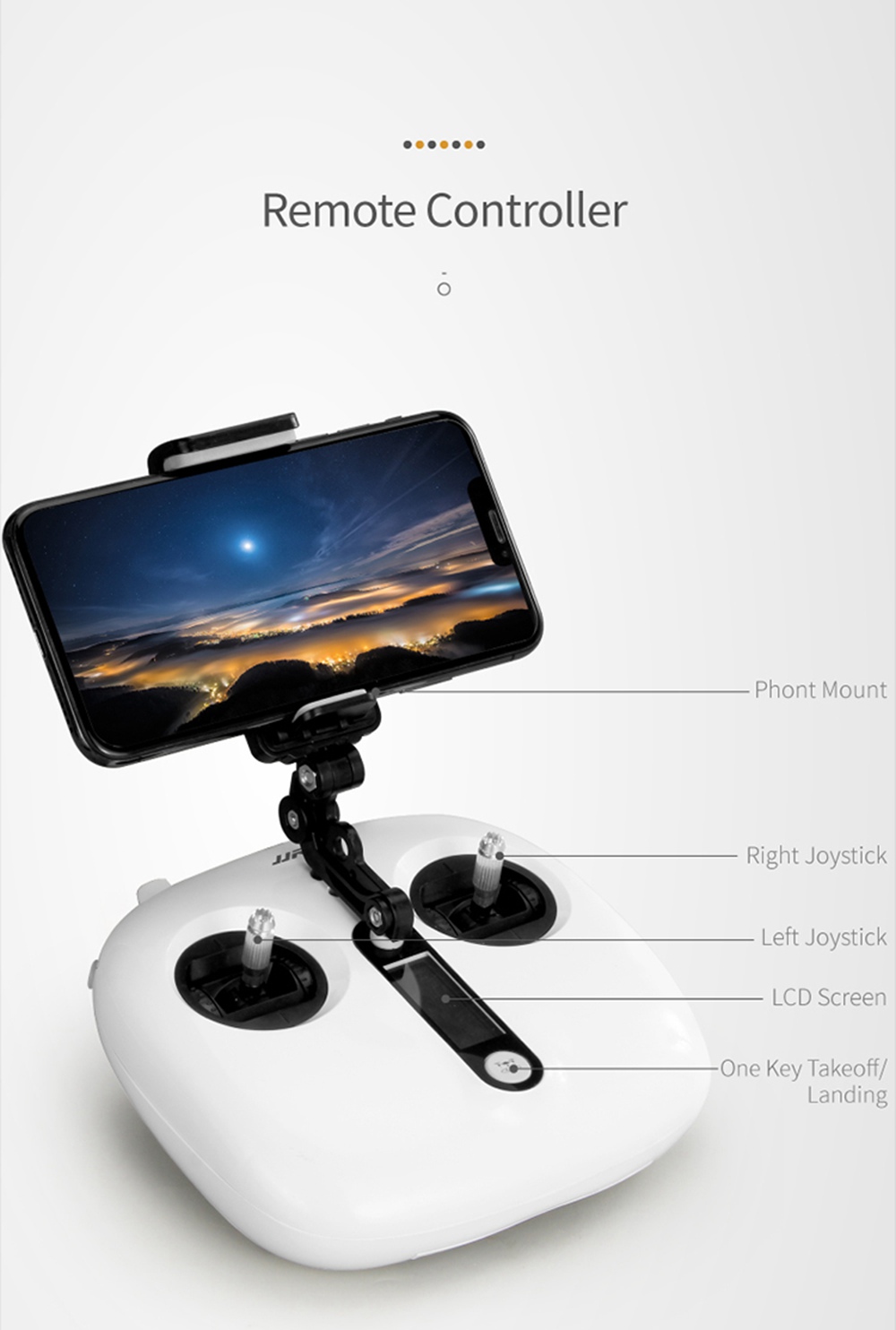 JJRC X6 Aircus 5G WIFI Dual GPS RC Drone With FHD 1080P 2-Axis Self-stabilizing Gimbal Camera Follow Me Mode RTF
