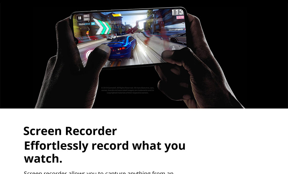 OnePlus 7 Pro Pop-up Camera 6.67 Inch 4G LTE Smartphone Snapdragon 855 8GB 256GB 48.0MP + 8.0MP + 16.0MP Triple Rear Cameras Android 9 In-display Fingerprint NFC Fast Charge Global ROM - Mirror Grey