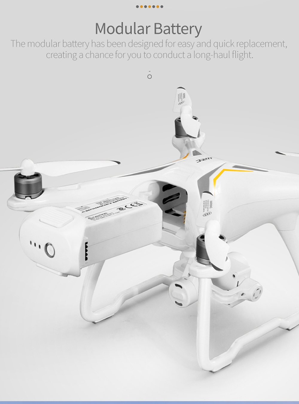 JJRC X6 Aircus 5G WIFI Dual GPS RC Drone With FHD 1080P 2-Axis Self-stabilizing Gimbal Camera Follow Me Mode RTF