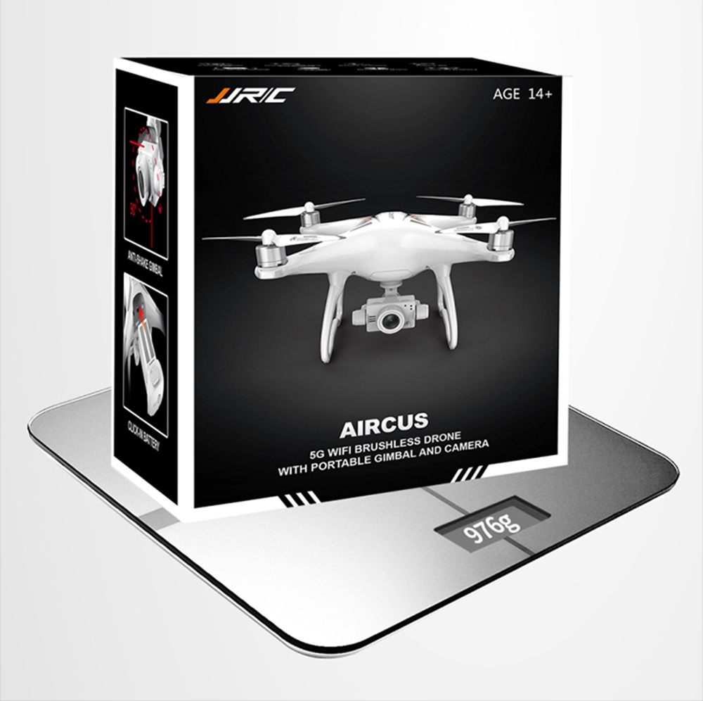 JJRC X6 Aircus 5G WIFI Dual GPS RC Drone With FHD 1080P 2-Axis Self-stabilizing Gimbal Camera Follow Me Mode RTF