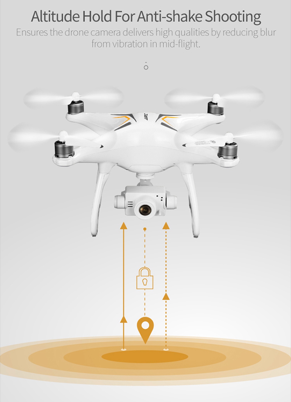 JJRC X6 Aircus 5G WIFI Dual GPS RC Drone With FHD 1080P 2-Axis Self-stabilizing Gimbal Camera Follow Me Mode RTF