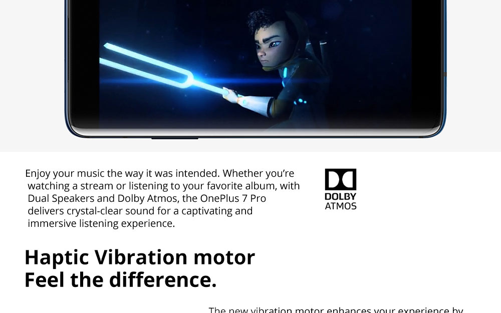 OnePlus 7 Pro Pop-up Camera 6.67 Inch 4G LTE Smartphone Snapdragon 855 8GB 256GB 48.0MP + 8.0MP + 16.0MP Triple Rear Cameras Android 9 In-display Fingerprint NFC Fast Charge Global ROM - Mirror Grey