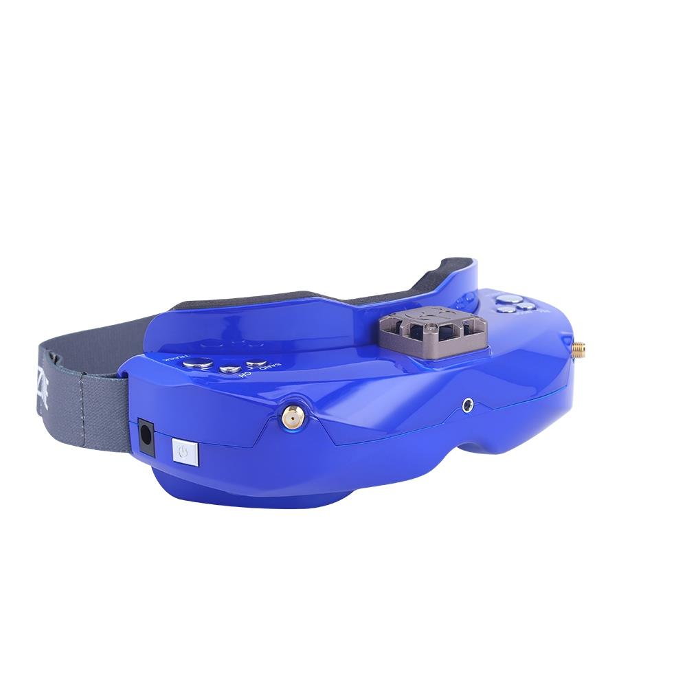 Skyzone SKY02C 5.8G 48CH True Diversity FPV Goggles Built-in Fan DVR Support HDMI IN For Racing Drone - Blue