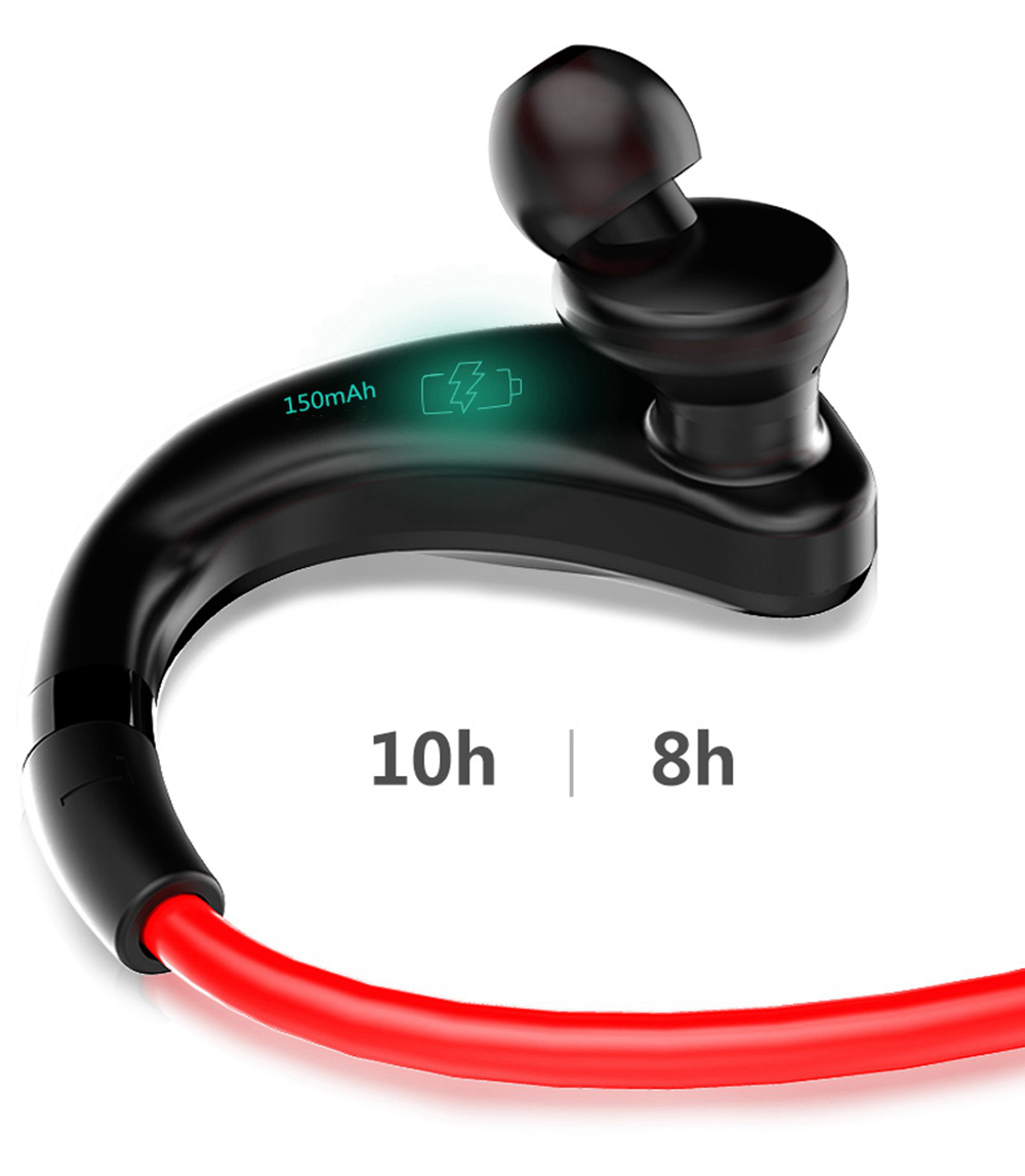 Y16 Wireless In-Ear Earbuds Bluetooth Noise Cancelling 150mAh Battery with Mic-Black