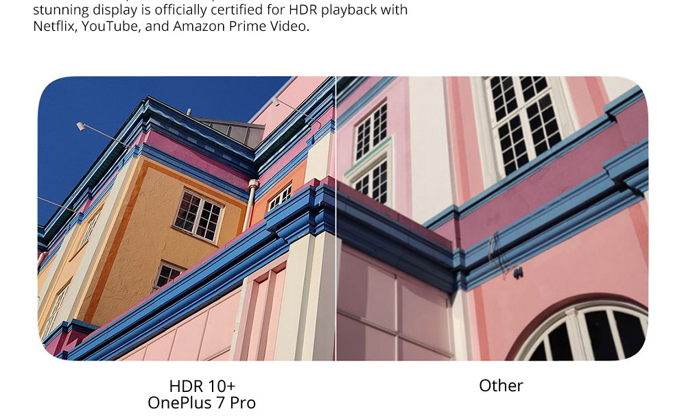 OnePlus 7 Pro Pop-up Camera 6.67 Inch 4G LTE Smartphone Snapdragon 855 8GB 256GB 48.0MP + 8.0MP + 16.0MP Triple Rear Cameras Android 9 In-display Fingerprint NFC Fast Charge Global ROM - Mirror Grey