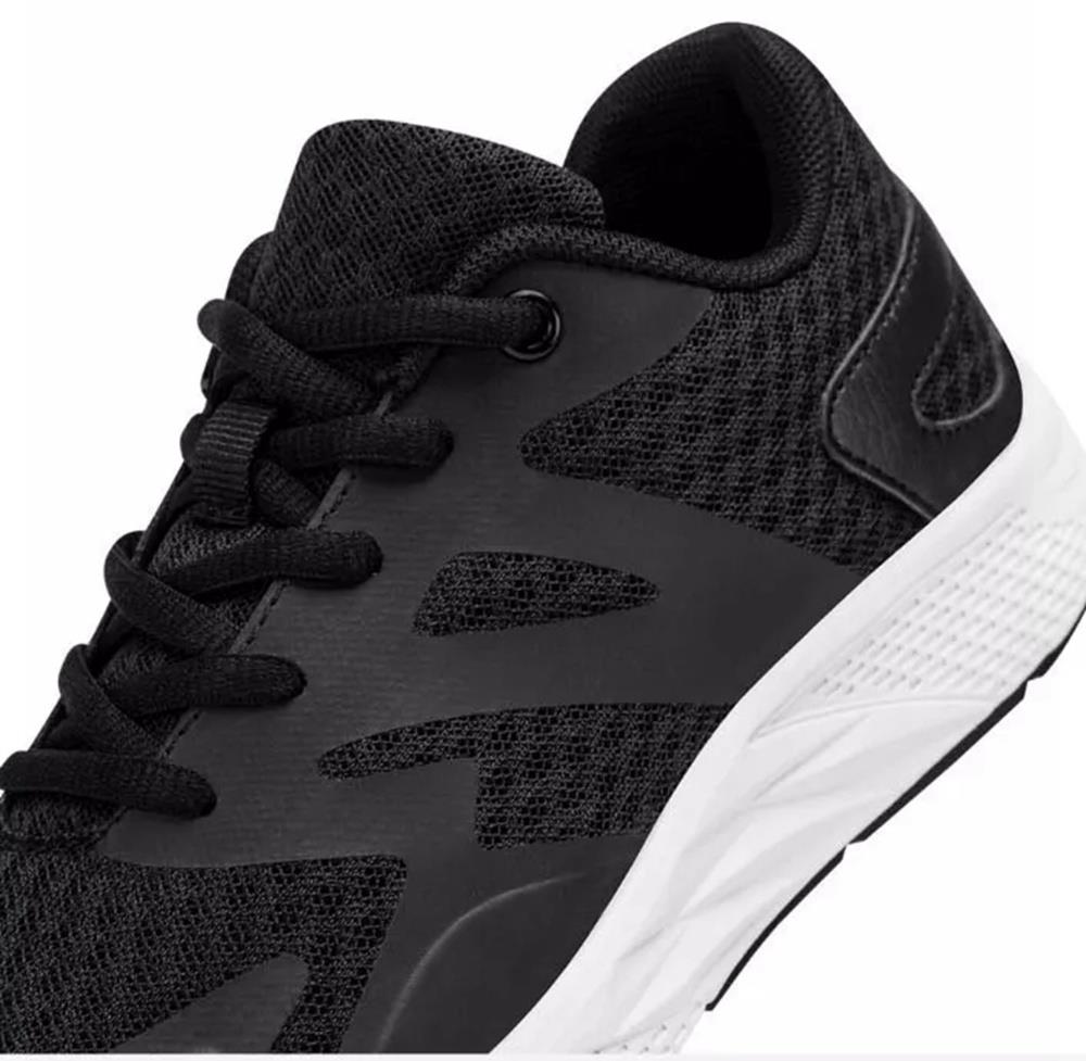 Xiaomi YUNCOO Ultralight Men's Outdoor Sneakers High Elastic EVA Wear Resistance Non-slip Running Shoes EU39 - Black