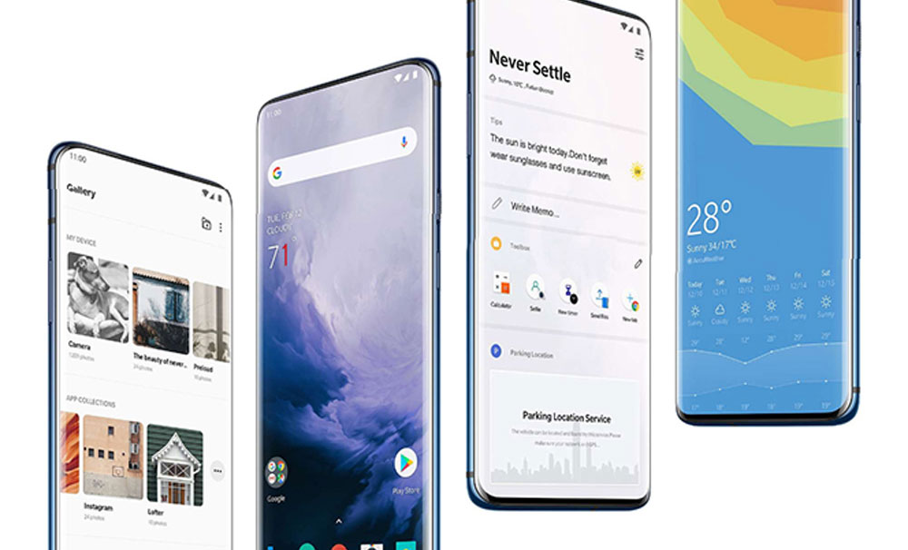 OnePlus 7 Pro Pop-up Camera 6.67 Inch 4G LTE Smartphone Snapdragon 855 8GB 256GB 48.0MP + 8.0MP + 16.0MP Triple Rear Cameras Android 9 In-display Fingerprint NFC Fast Charge Global ROM - Mirror Grey
