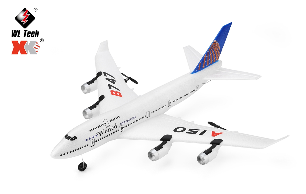 Wltoys XK A150 Bo YIN 747 2.4G 3CH 510mm Wingspan EPP Fixed Wing Scale Aeromodelling RC Airplane RTF