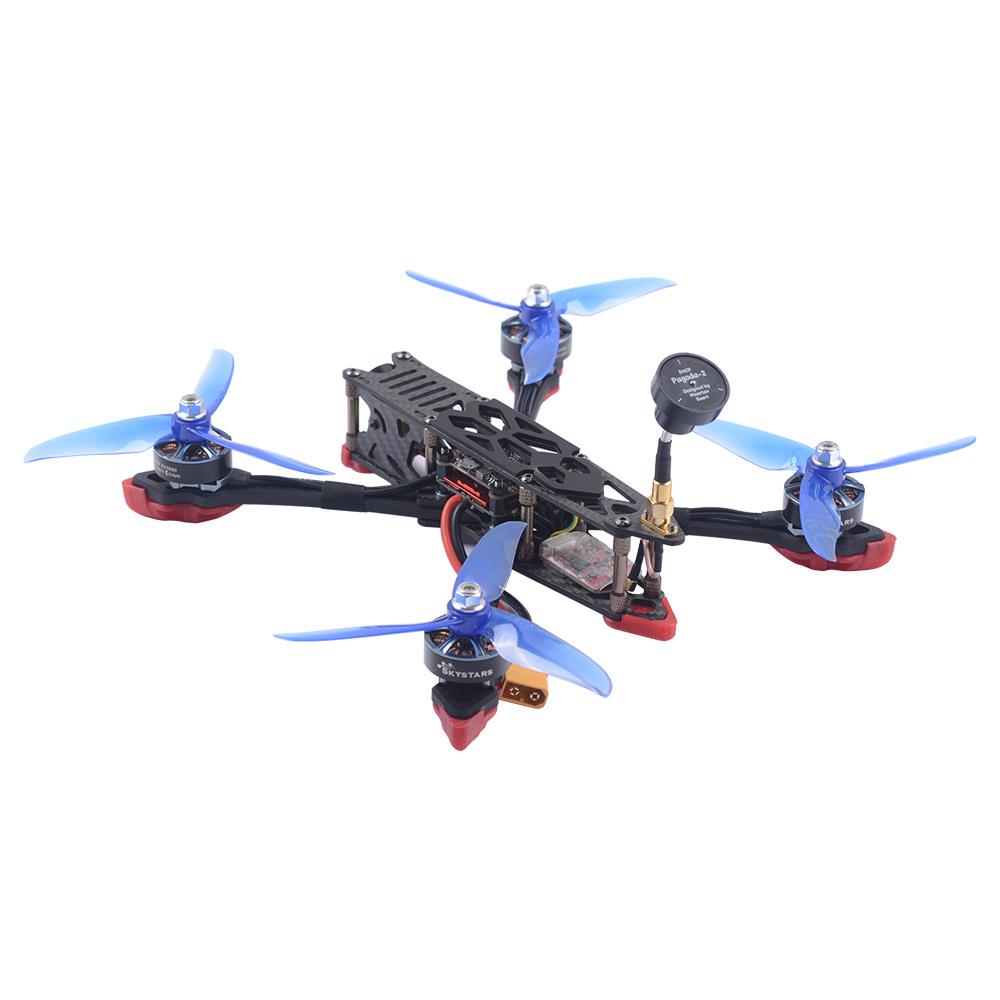 SKYSTARS Star-lord 228mm FPV Racing Drone F4 FC Blheli32 ESC 800mW VTX Caddx Turbo S1 WDR Camera BNF - Frsky XM+ Receiver