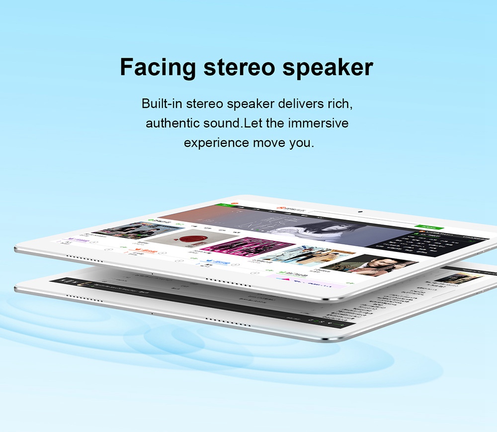 Teclast A10S Tablet PC MT8163 Quad Core 10.1" IPS Screen 1920*1200 2GB DDR3L 32GB eMMC Android 7.0 - White+Silver