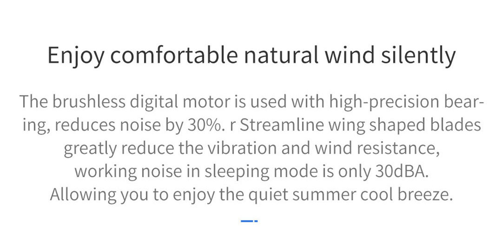 Xiaomi JIMMY JF41 Smart Fan 360-degree Oscillation 15M Blowing Distance Multiple Wind Modes - White